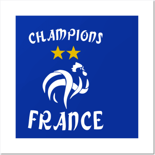 Champions de monde Posters and Art